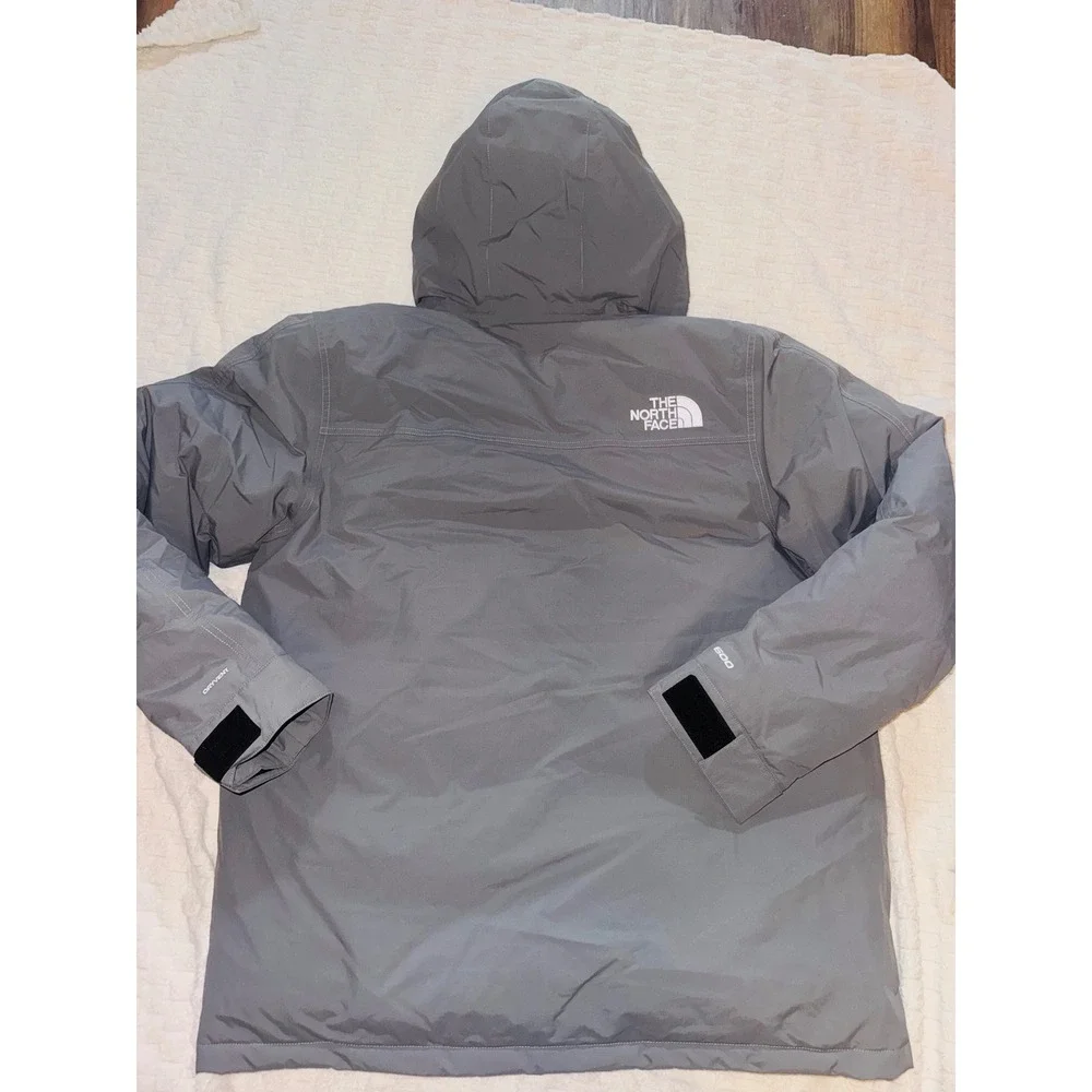 The North Face Mens McMurdo Parka Grey 600-Down Waterproof Jacket NF0A5GJF L